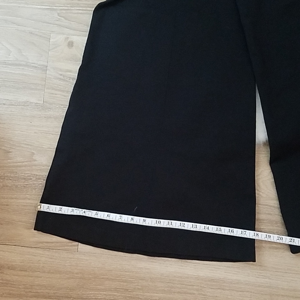 Wide Leg Black Pant - Picture 7 of 8